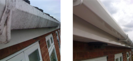 Guttering Before and After